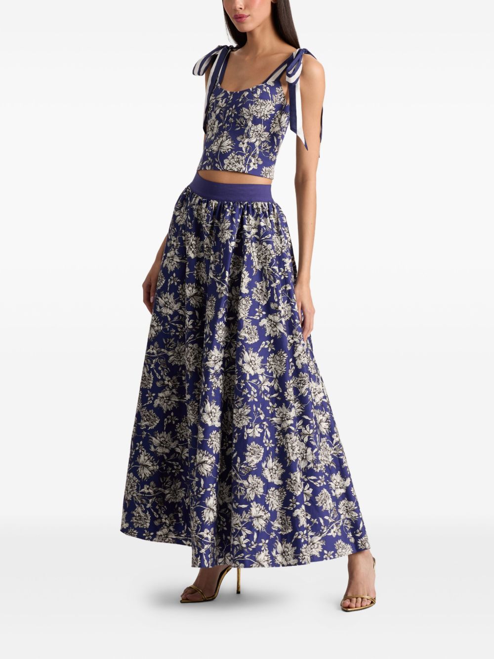 Alice + Olivia Top Blue Body: Pure Cotton