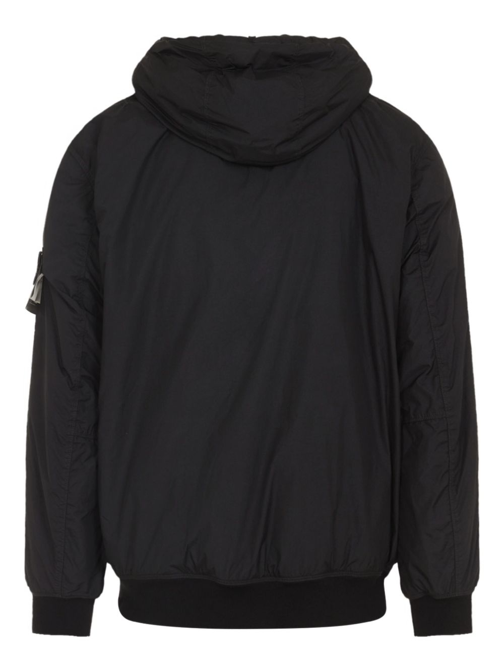 Stone Island Coats Black Polyamide