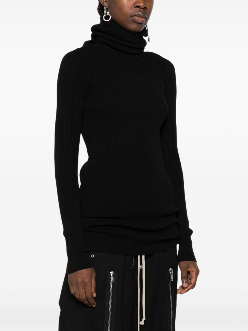 Rick Owens Sweaters Black Viscose