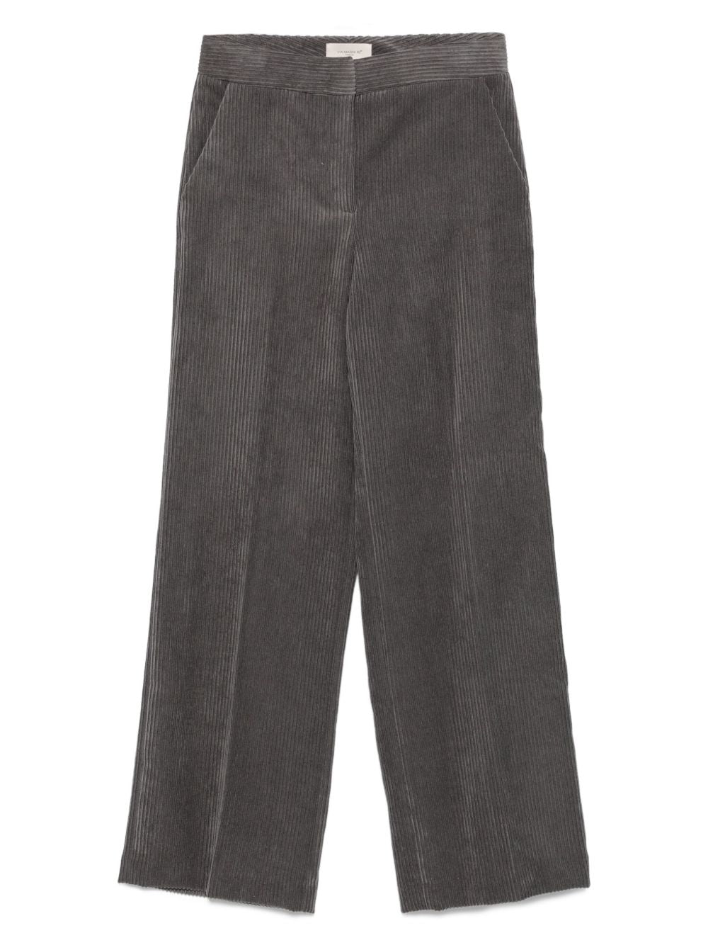 Via Masini 80 Trousers Grey Polyester