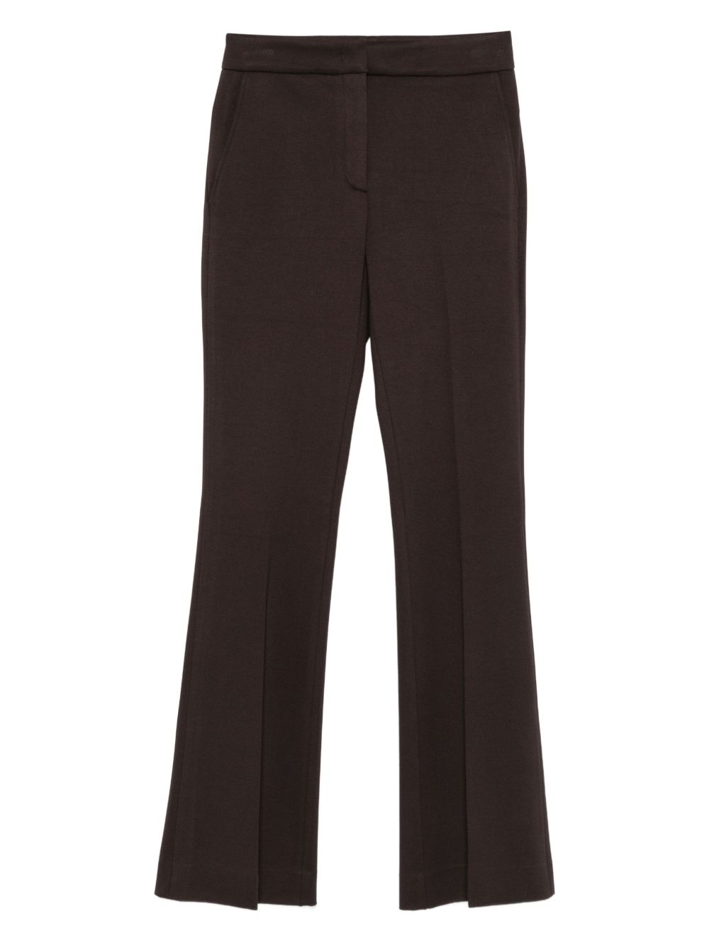 Via Masini 80 Trousers Brown Viscose
