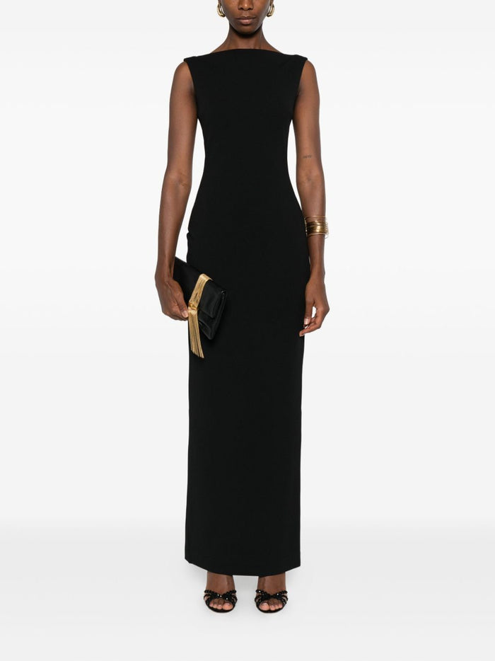 Solace London Dresses Black Polyester