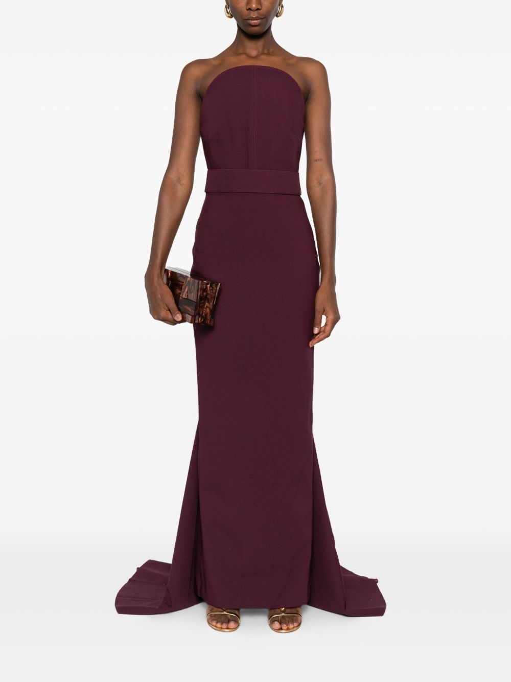 Solace London Dresses Purple Outer: Polyester