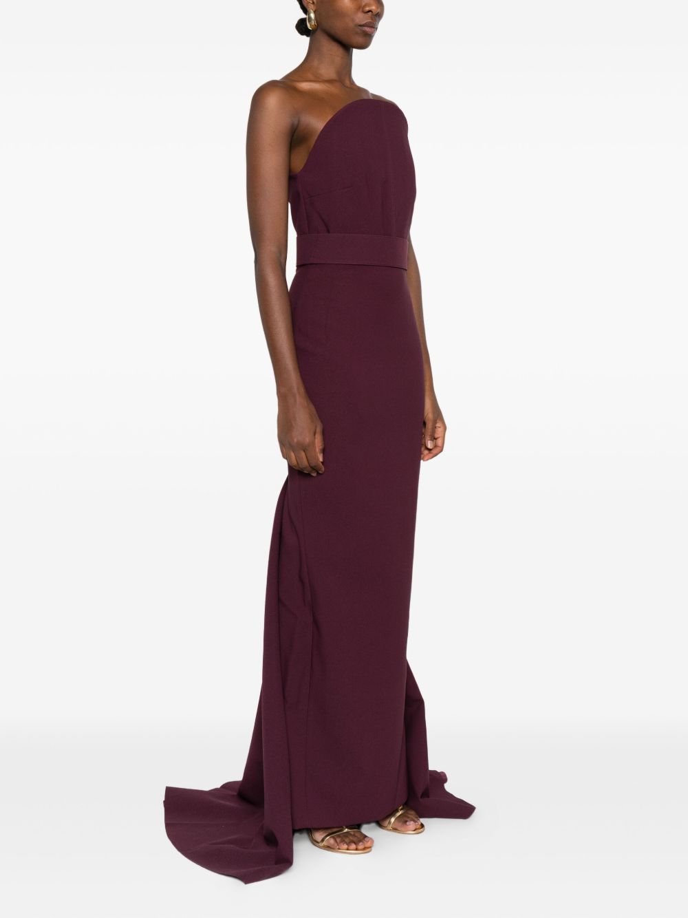 Solace London Dresses Purple Outer: Polyester