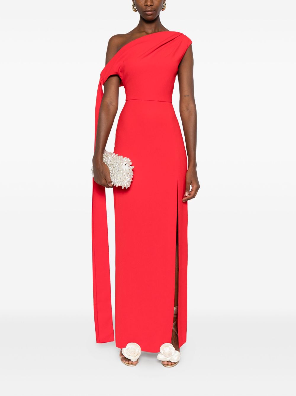 Solace London Dresses Red Polyester
