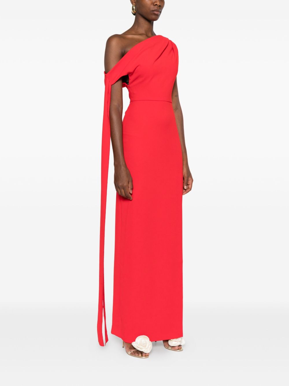 Solace London Dresses Red Polyester