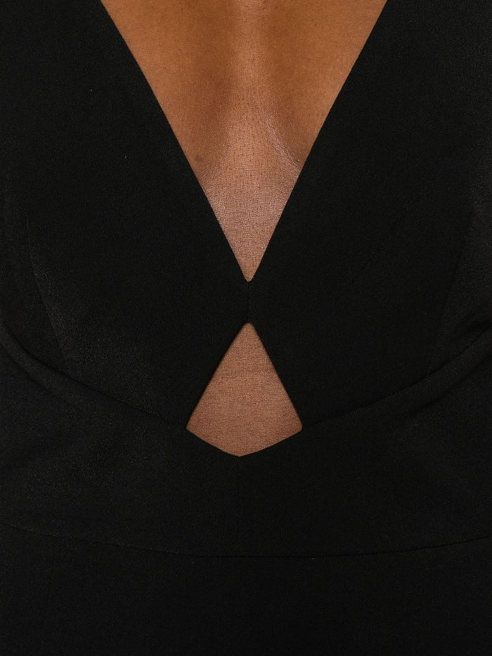 Solace London Dresses Black Polyester