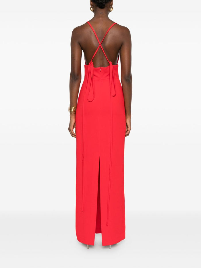 Solace London Dresses Red Polyester