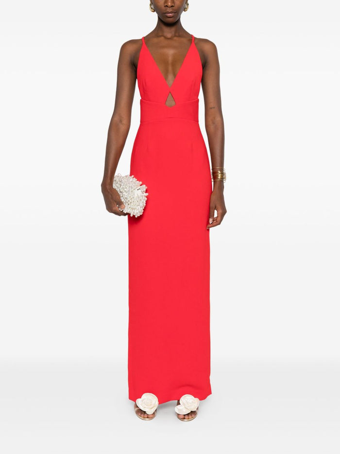 Solace London Dresses Red Polyester
