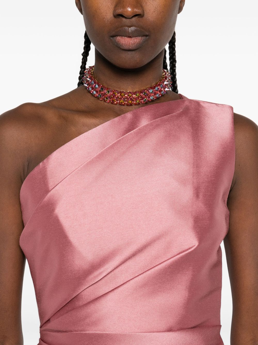 Solace London Dresses Pink Outer: Polyester