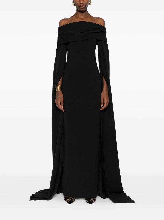 Solace London Dresses Black Polyester