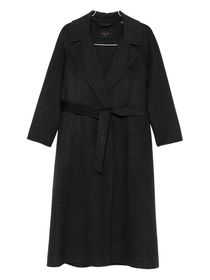 Paltò Coats Grey Wool