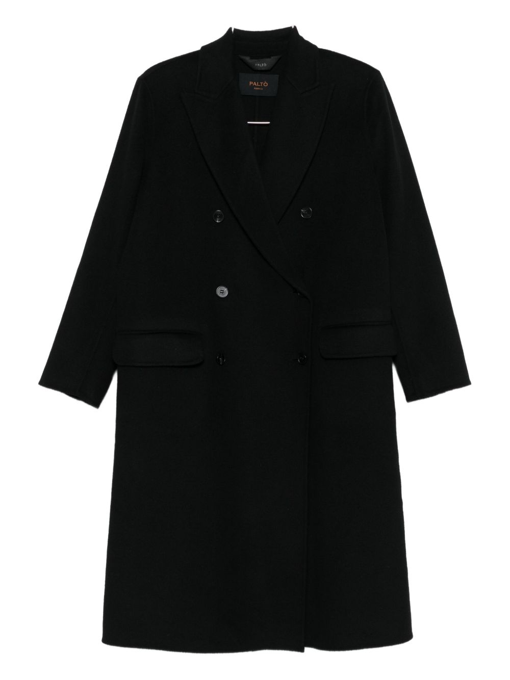Paltò Coats Black Wool