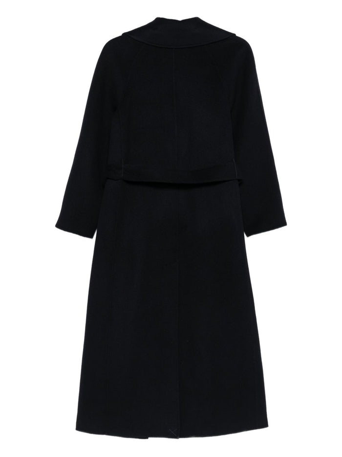 Paltò Coats Blue Wool