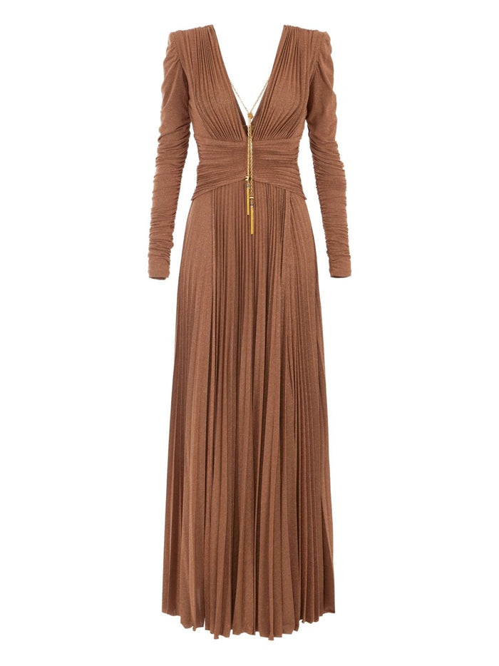Elisabetta Franchi Dresses Marrone Chiaro Viplpaea