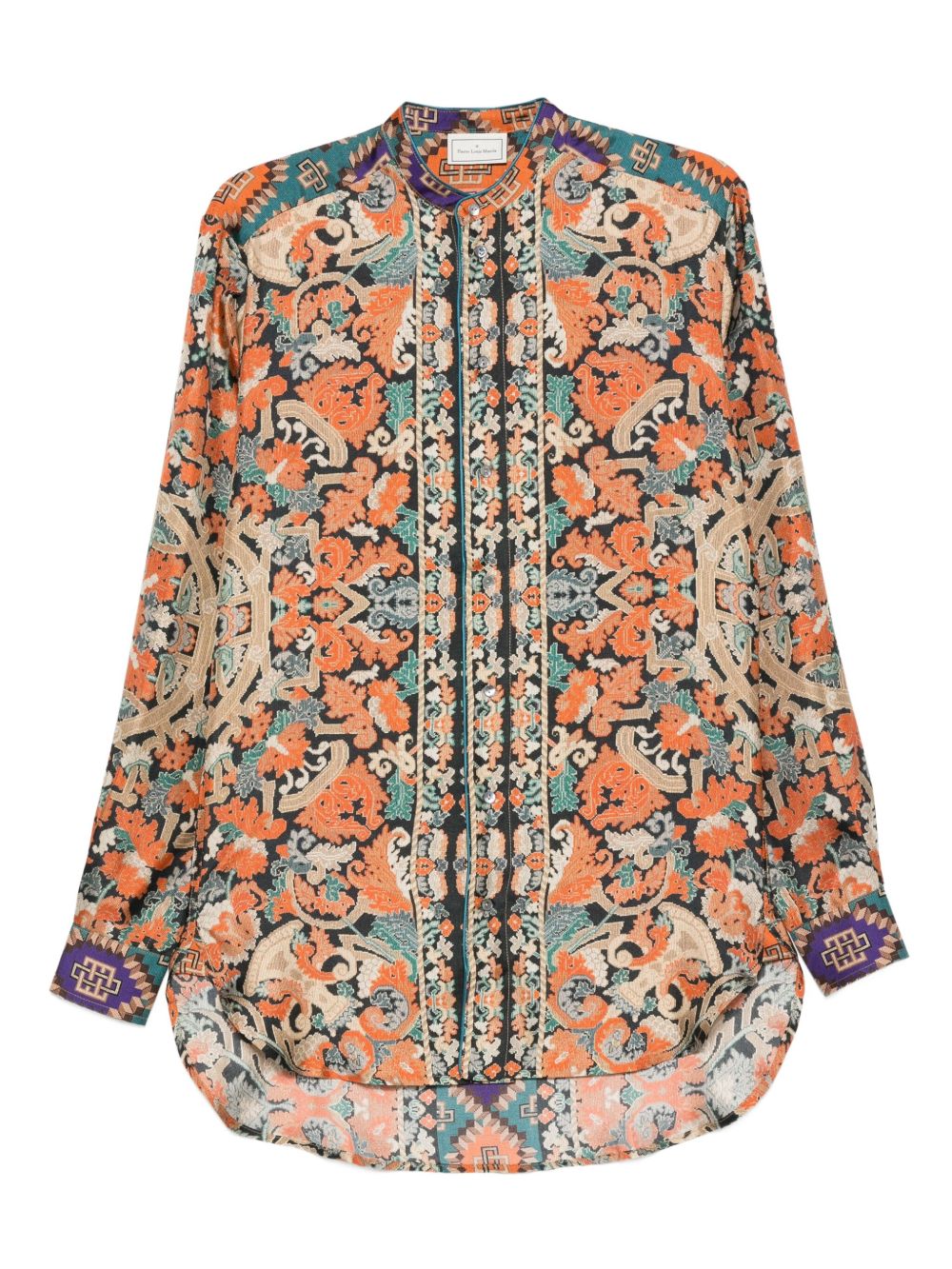 Pierre Louis Mascia Shirts MultiColour Silk