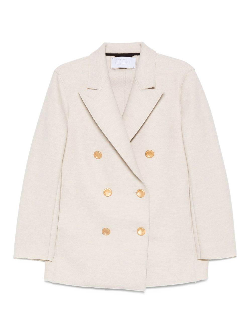 Harris Wharf London Coats Beige Virgin Wool