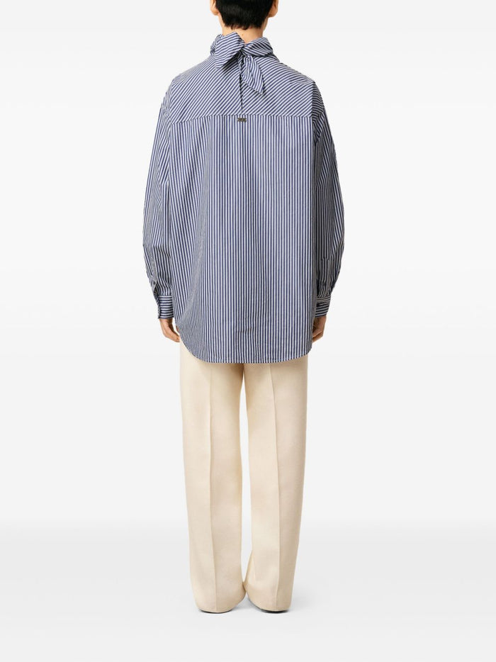 Ami Paris Shirts Clear Blue Cotton