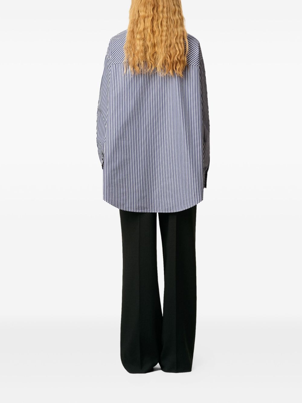 Ami Paris Shirts Clear Blue Cotton
