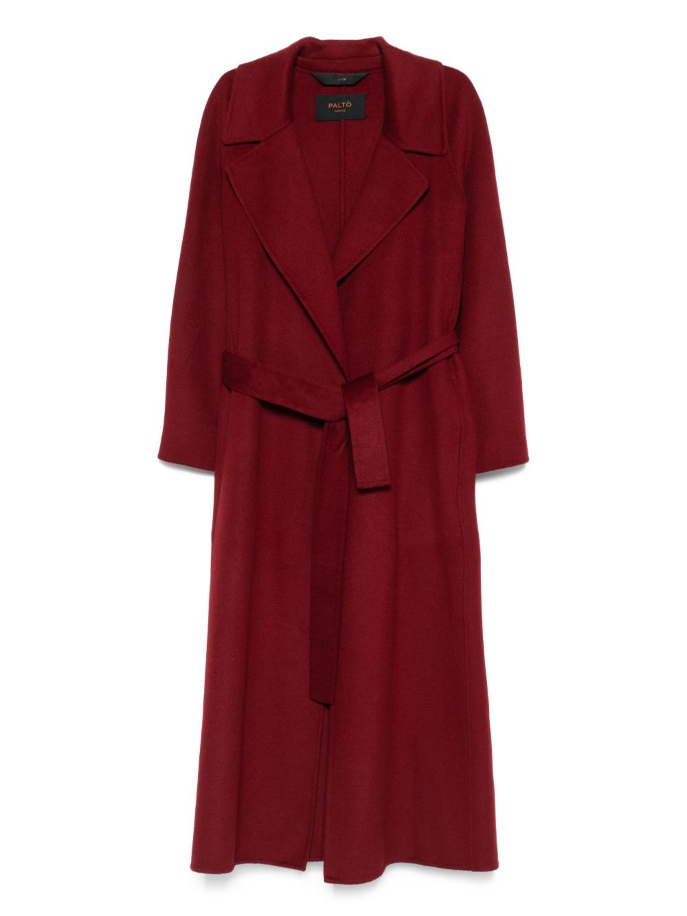 Paltò Coats Bordeaux Wool