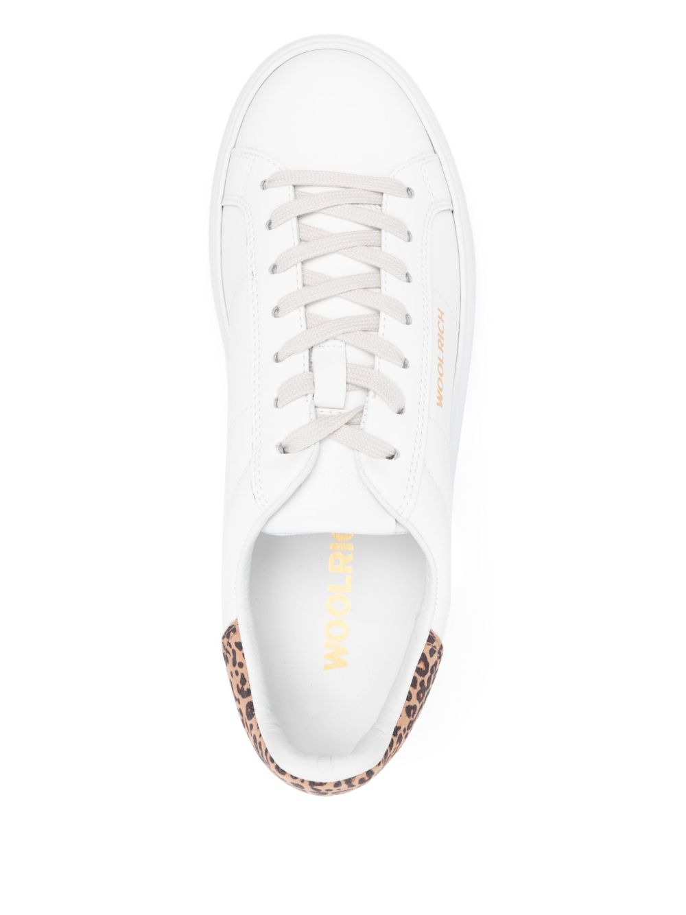 Woolrich Sneakers White Calf Leather