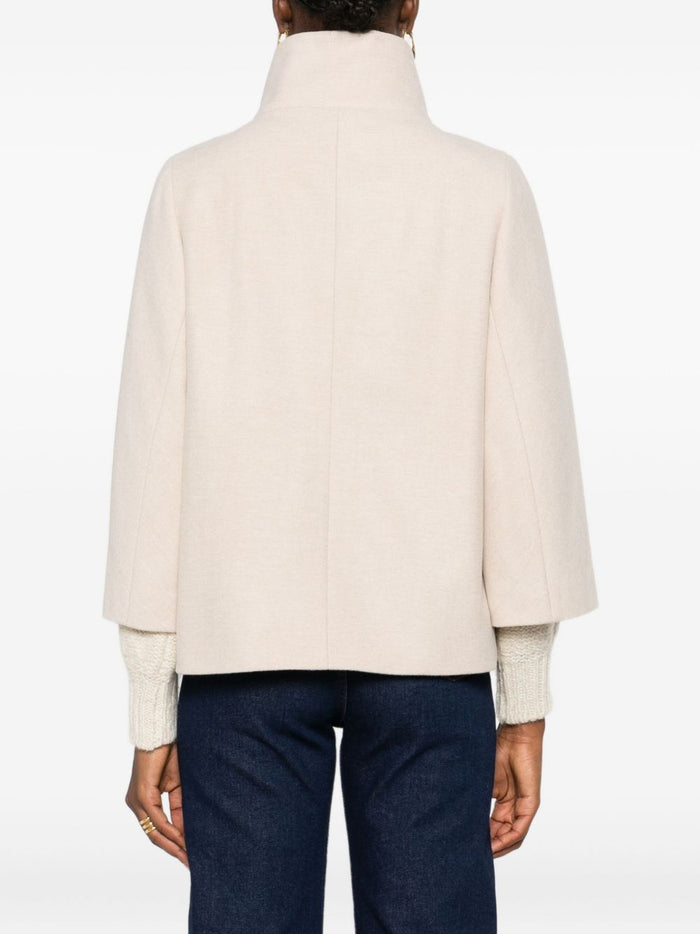 Fay Jackets Ivory Wool
