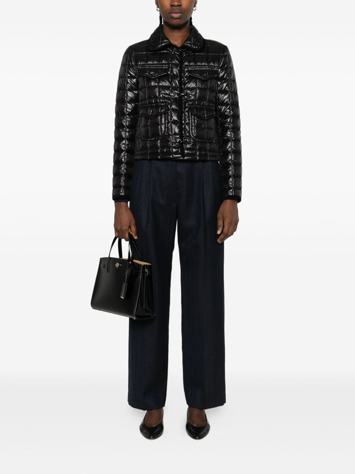 Fay Coats Black Polyamide