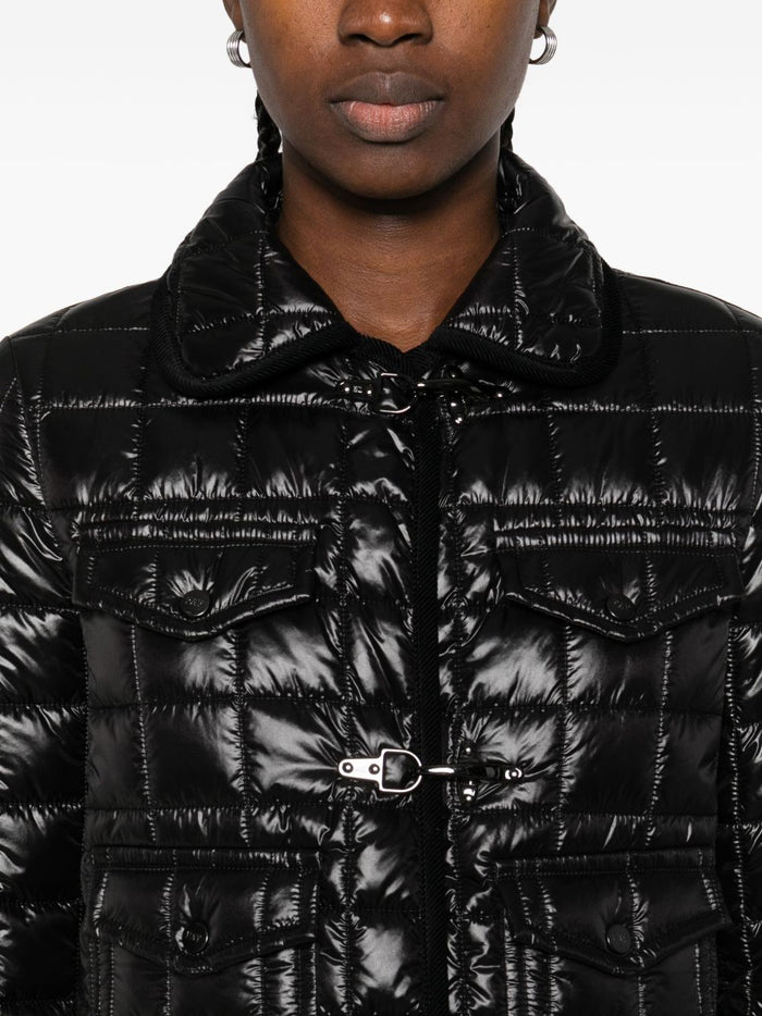 Fay Coats Black Polyamide