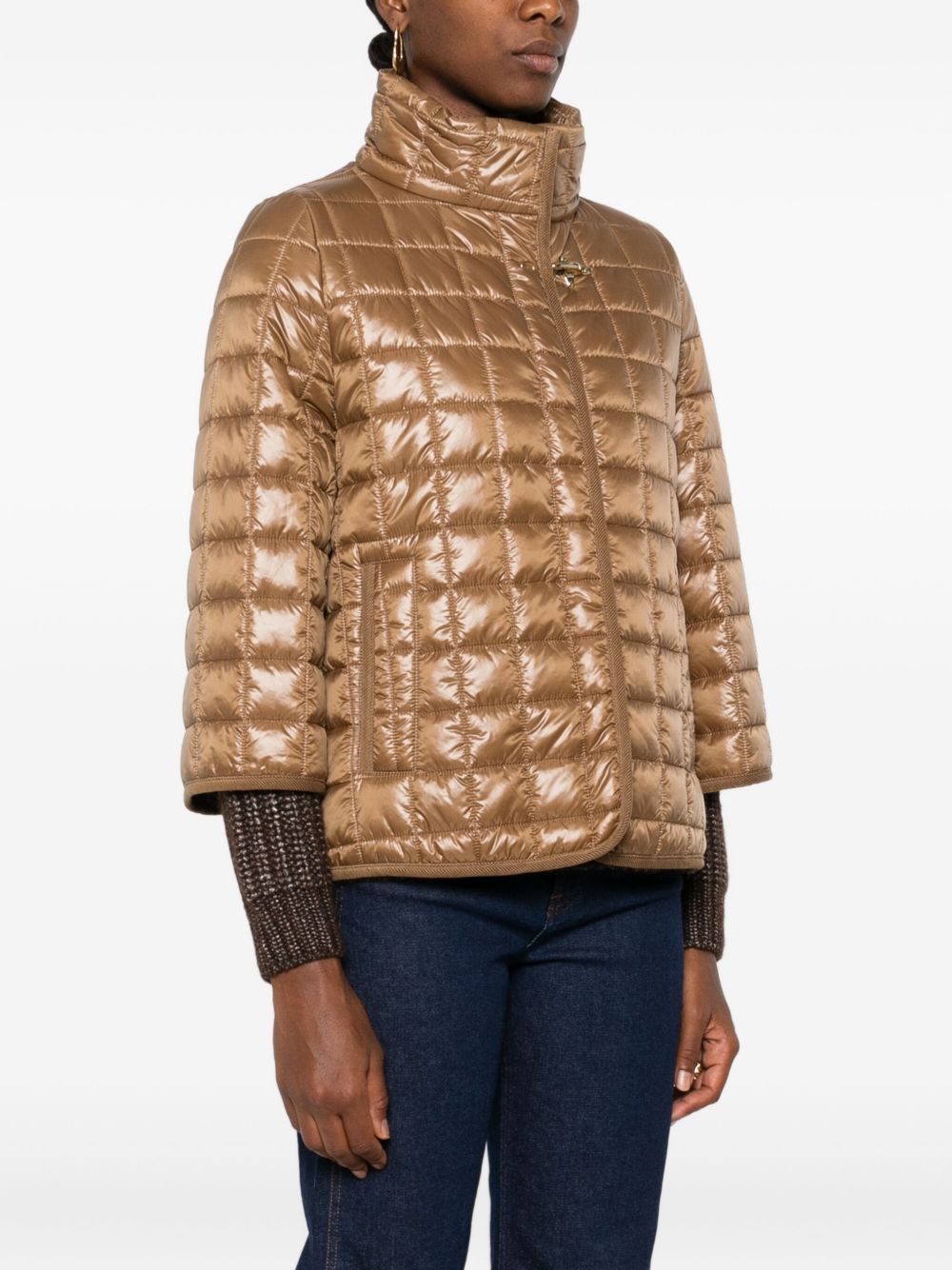 Fay Jackets Camel Polyamide