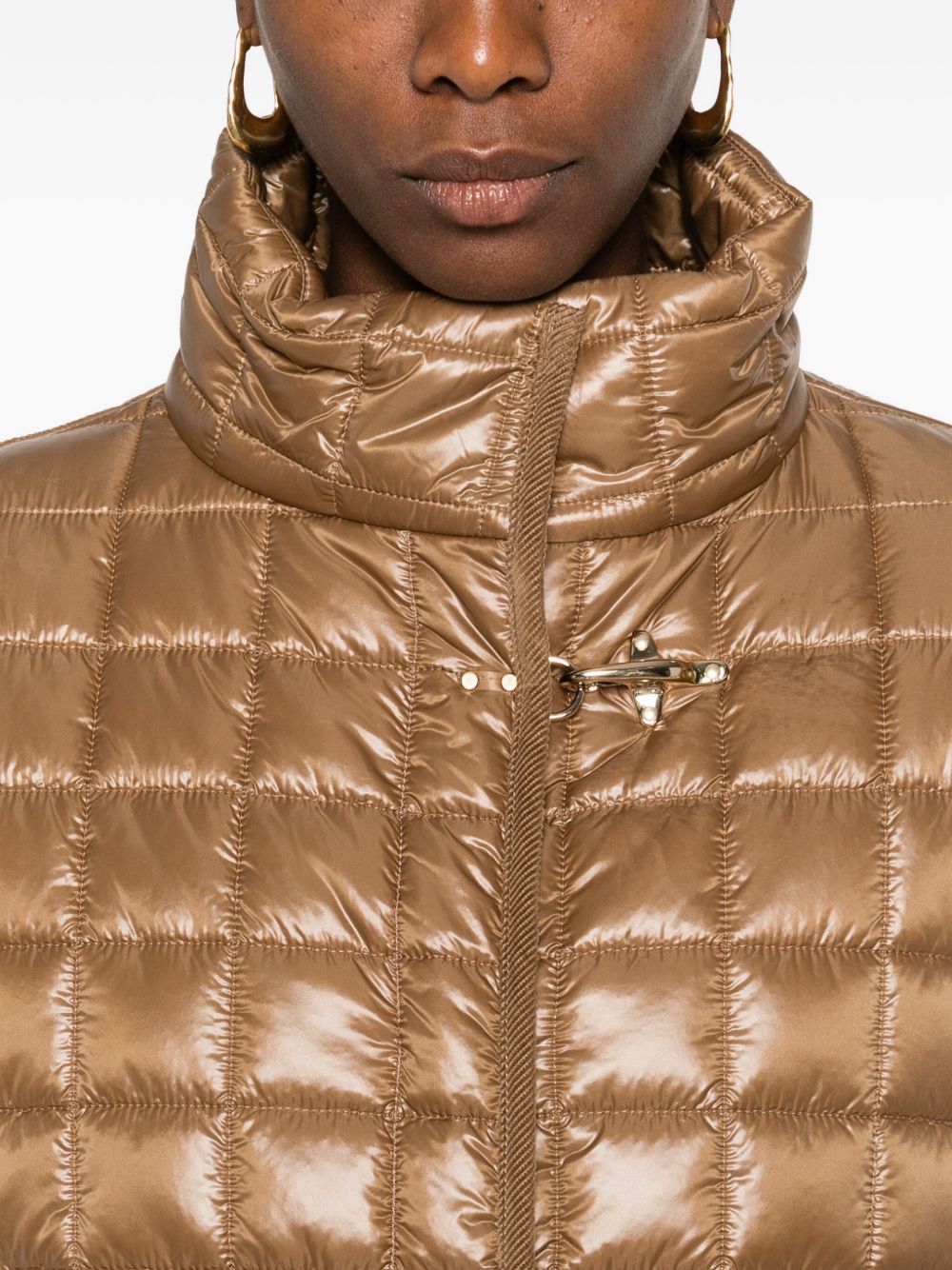 Fay Jackets Camel Polyamide