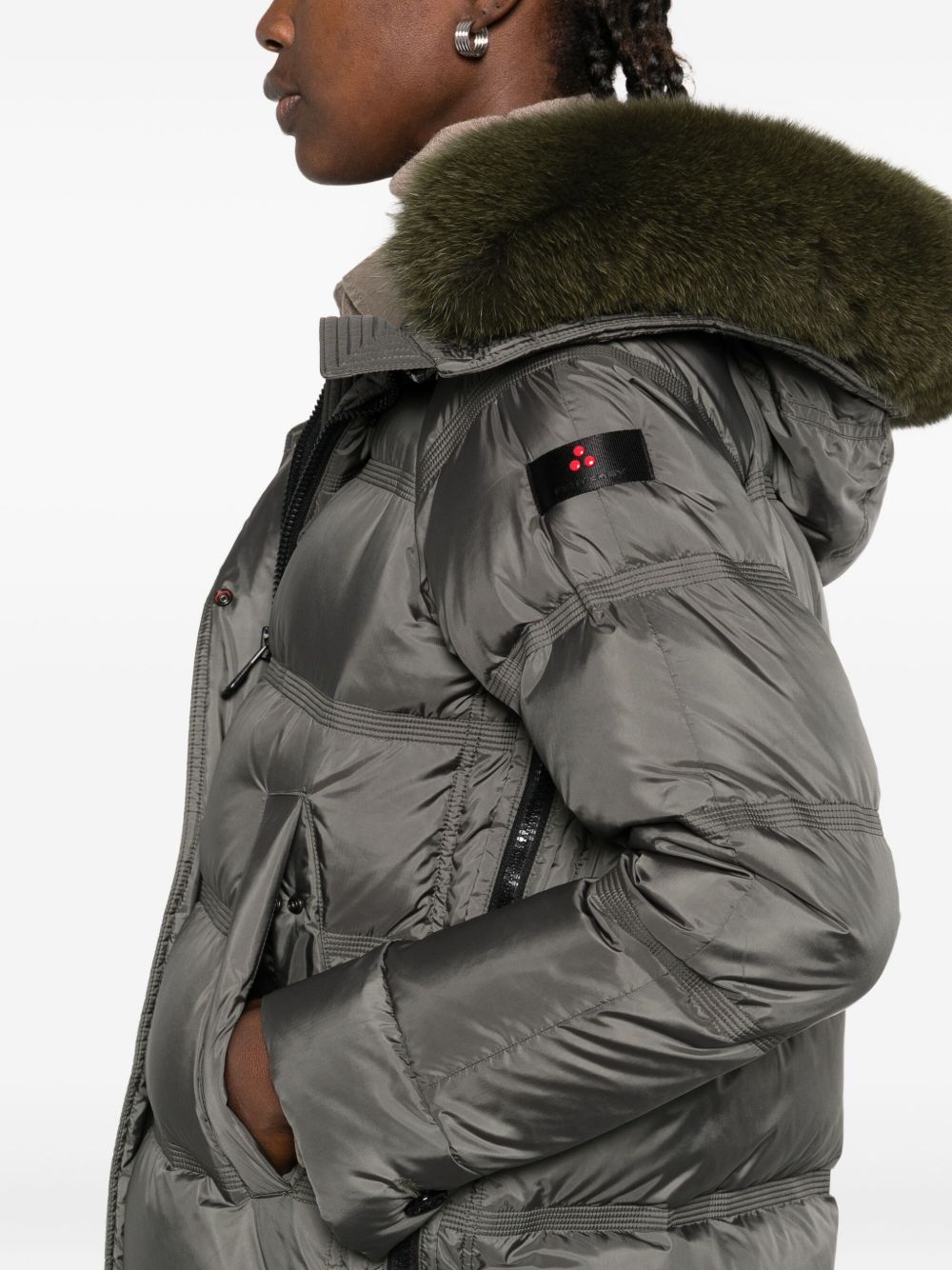 Peuterey Coats Green Polyester