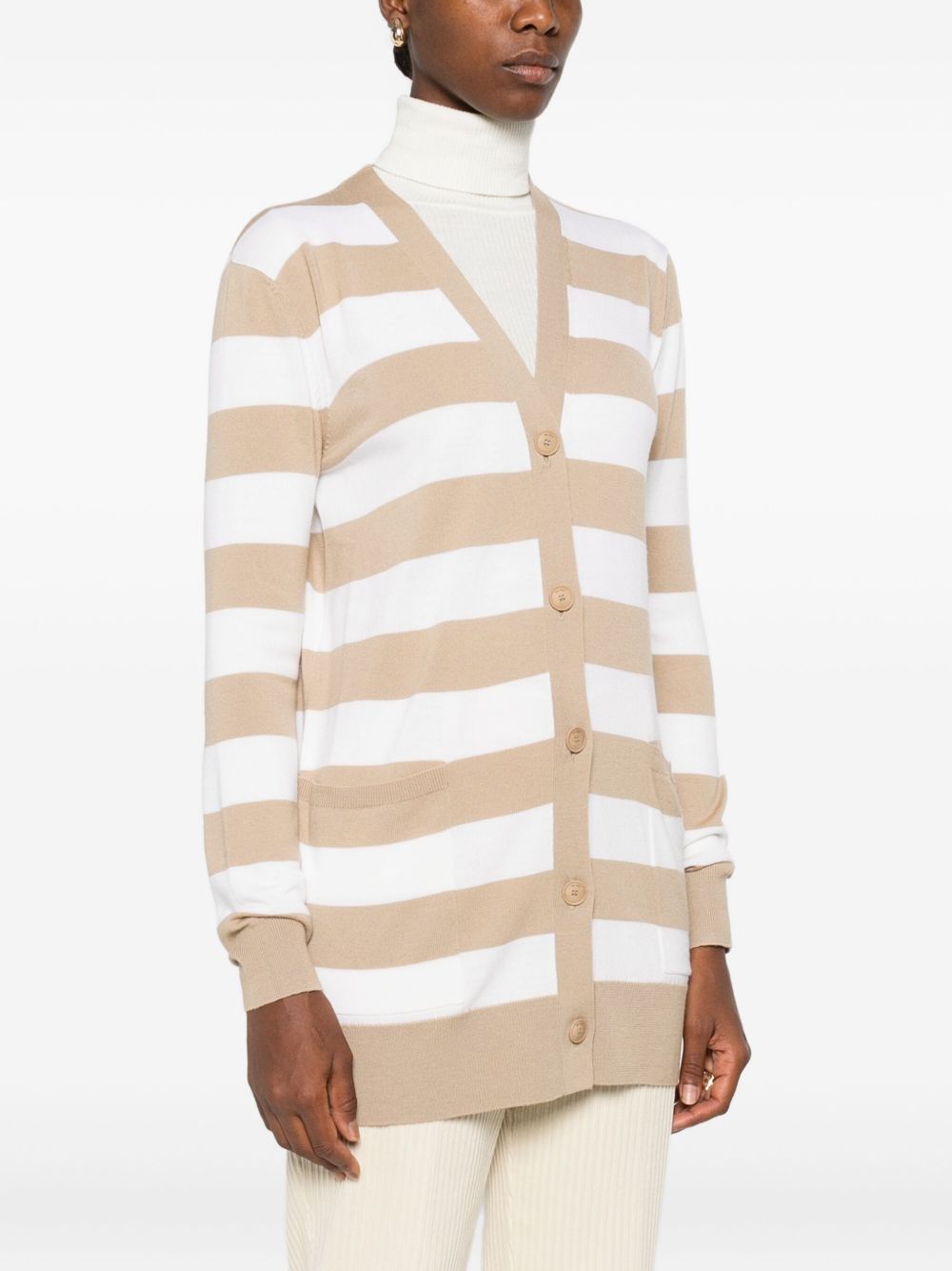 Max Mara Sweaters Beige Wool