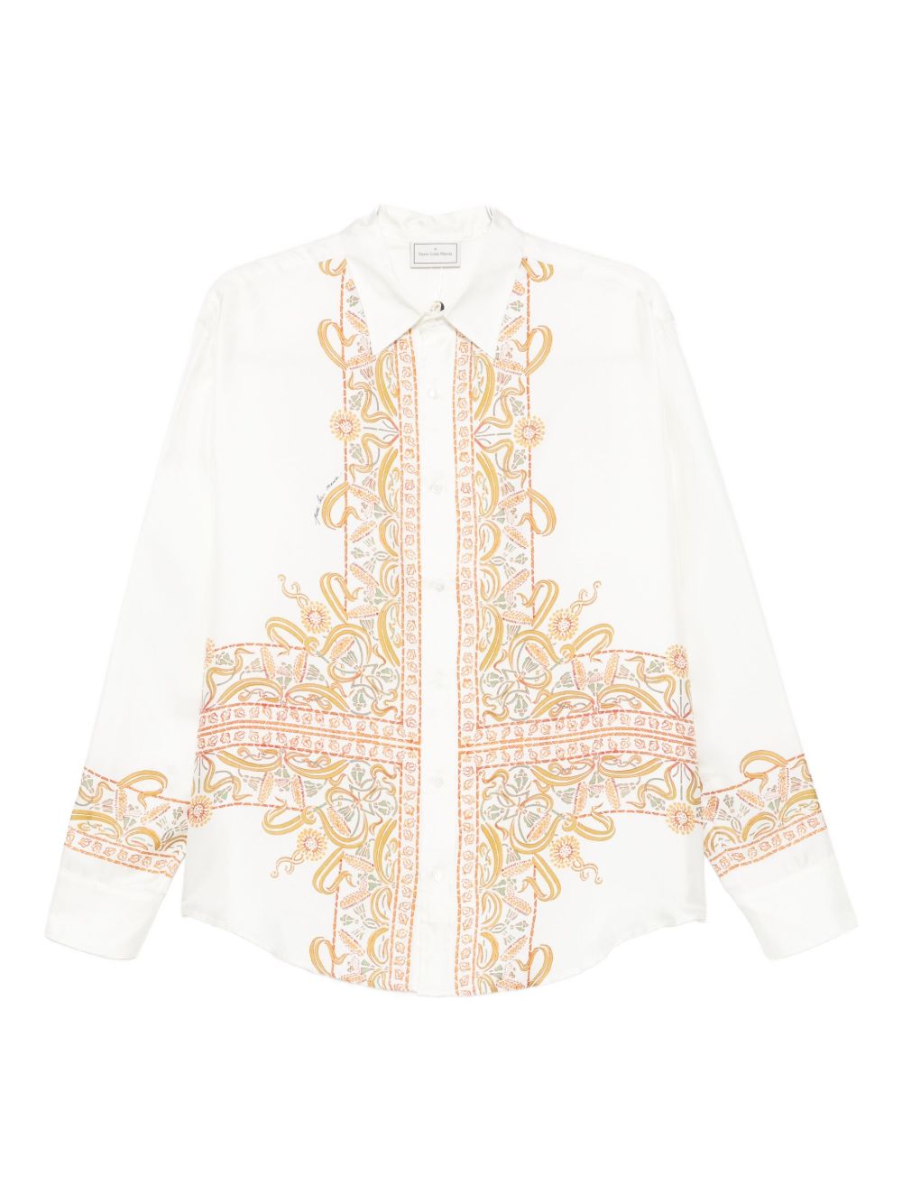 Pierre Louis Mascia Shirts White Silk