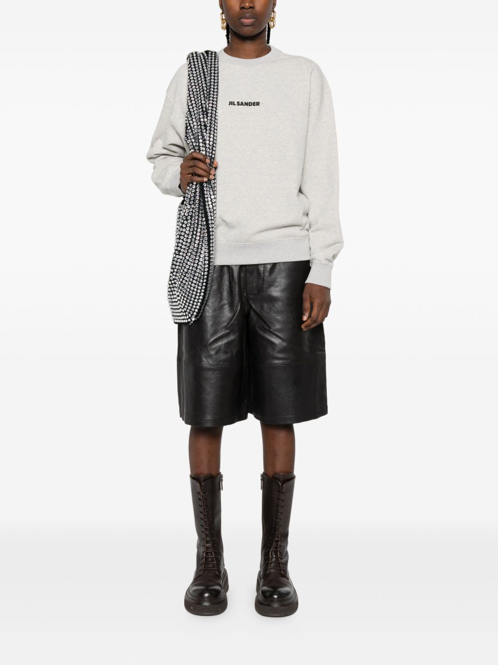 Jil Sander Plus Sweaters Green Cotton