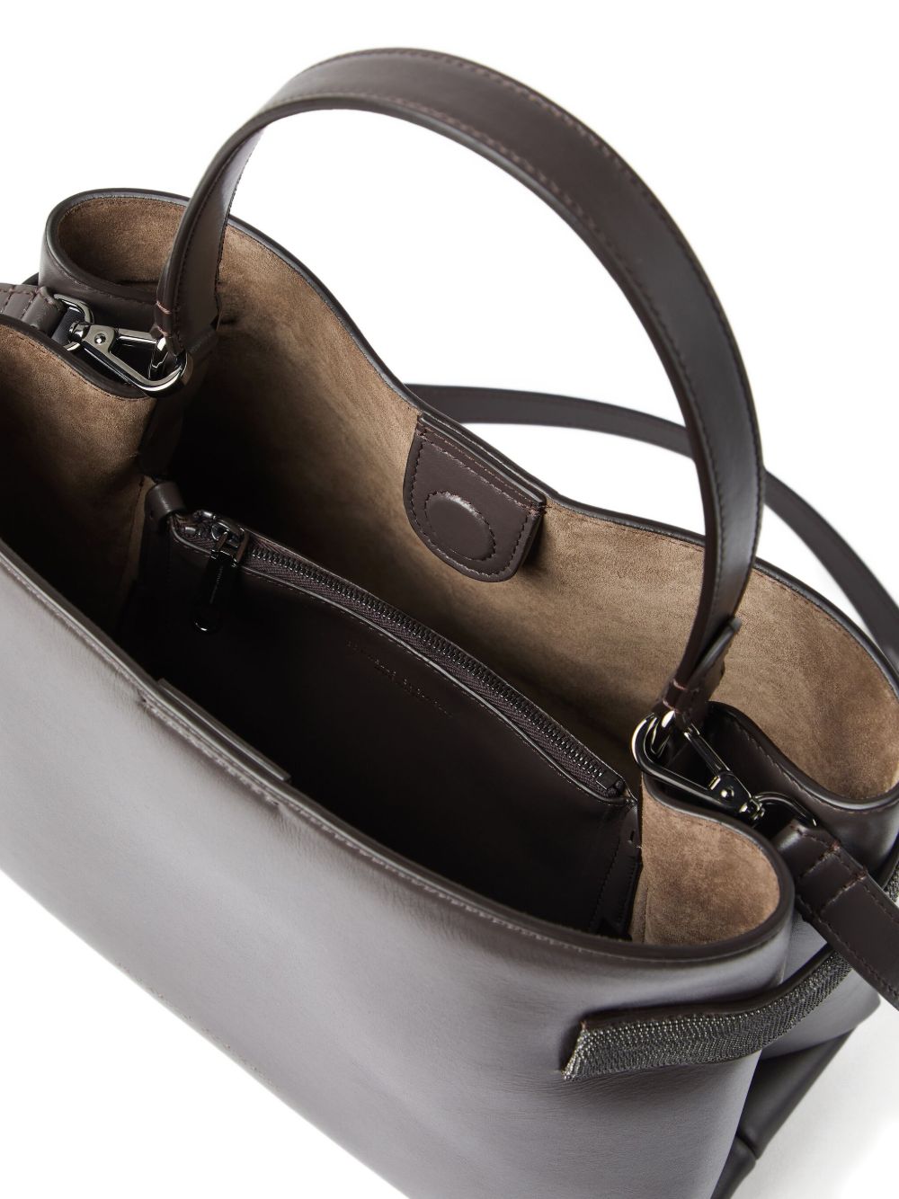 Brunello Cucinelli Bags Marrone Furs & Skins->leather100.0 %