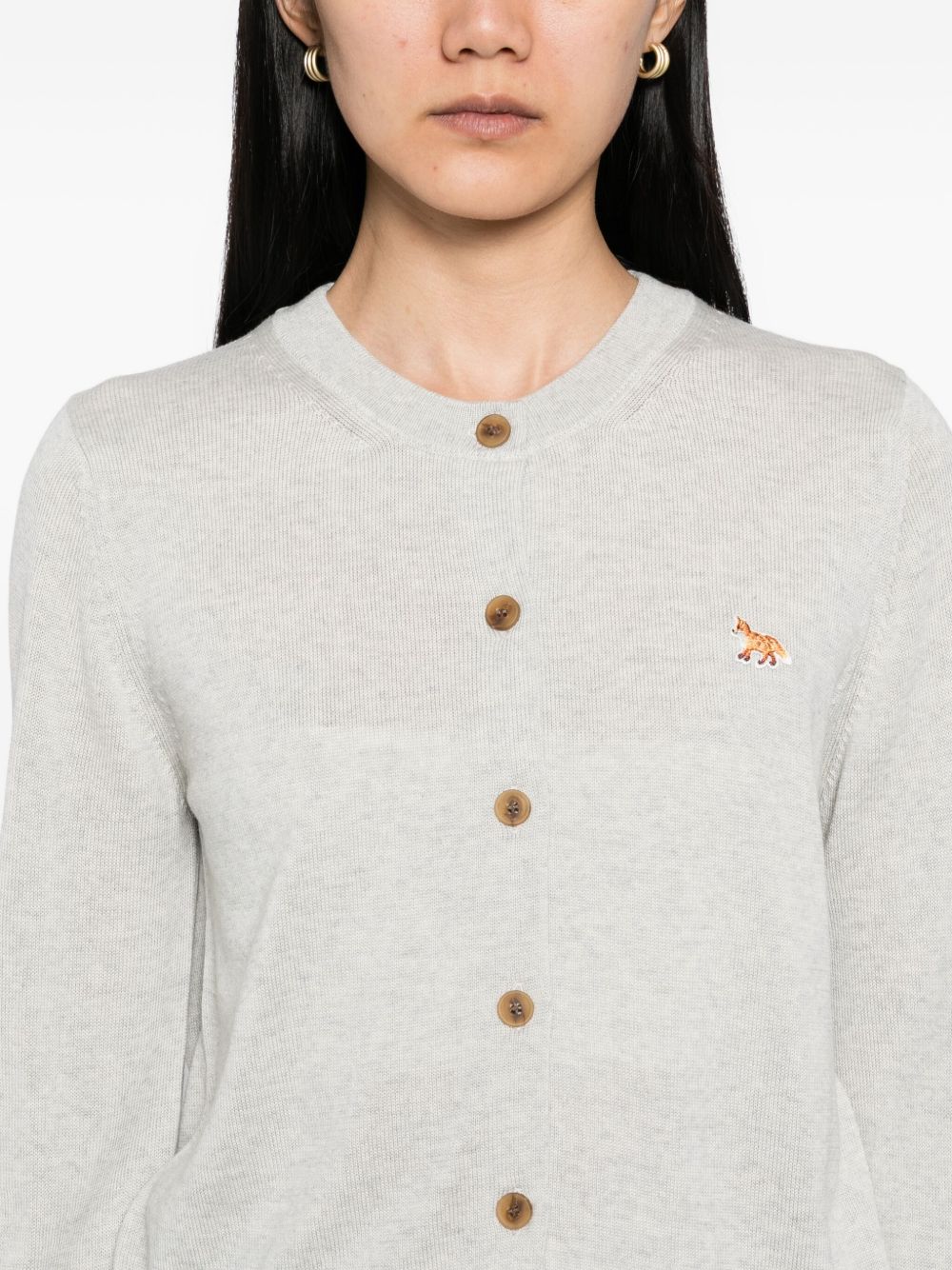 Maison Kitsune Sweaters Grey