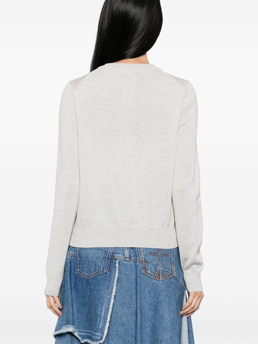 Maison Kitsune Sweaters Grey