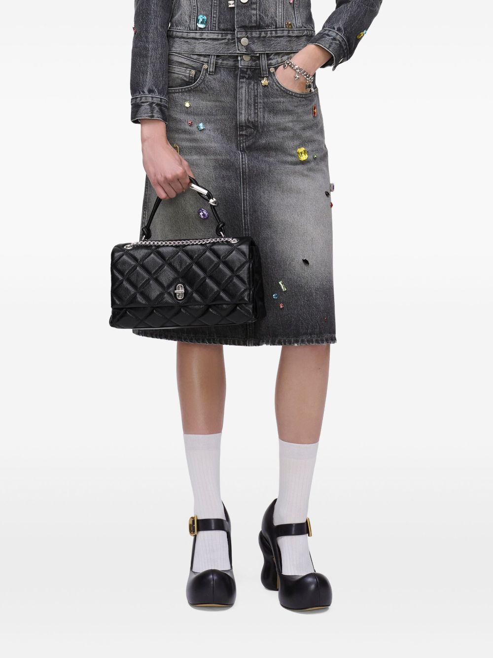 Marc Jacobs Bags Black Cow Leather