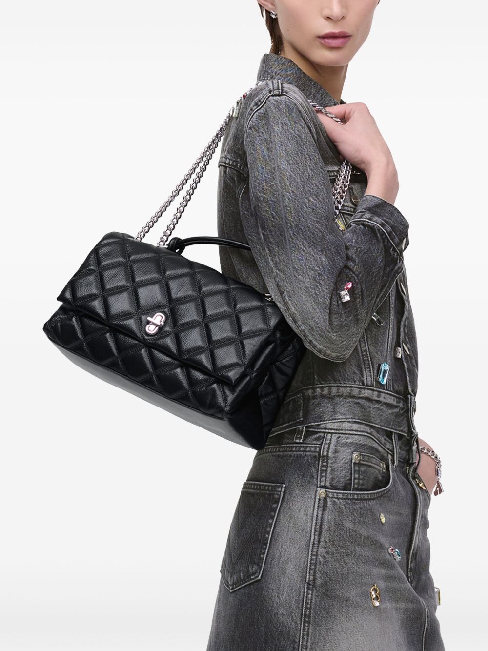 Marc Jacobs Bags Black Cow Leather