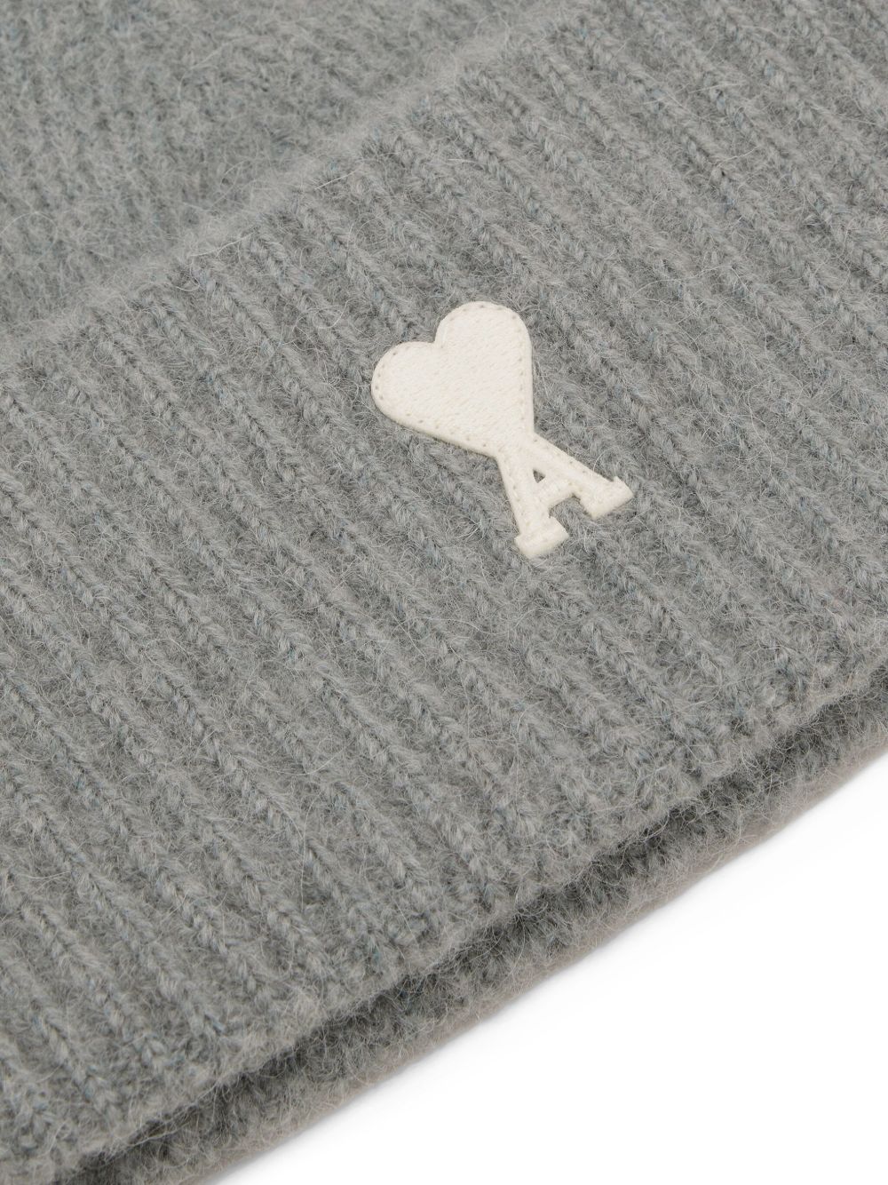 Ami Paris Hats Grey Wool