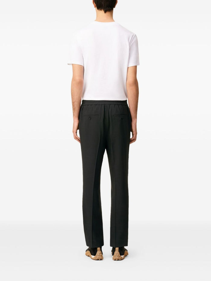 Ami Paris Trousers Grey Wool