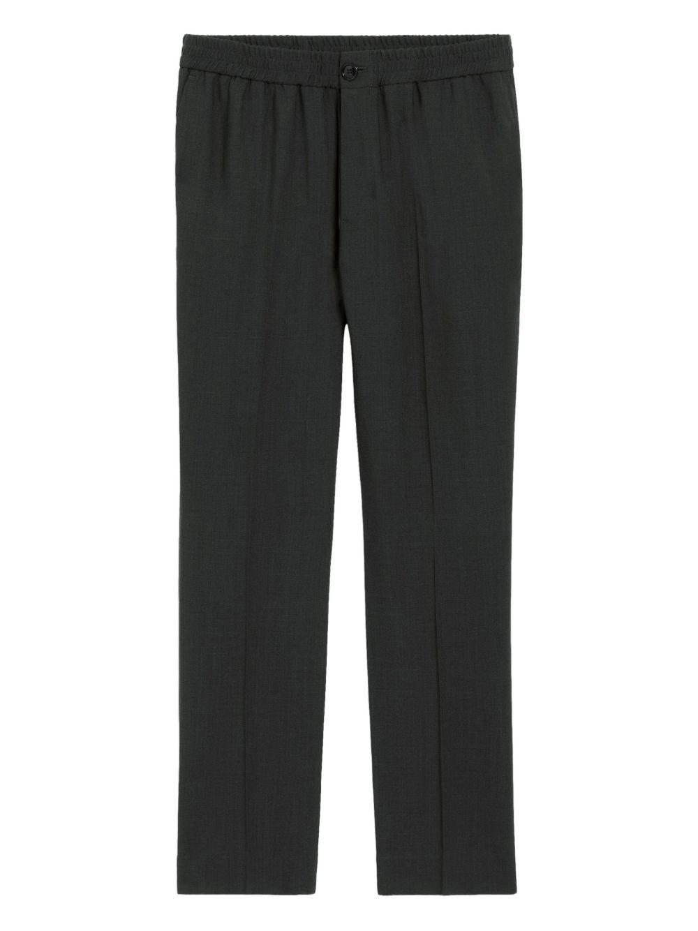 Ami Paris Trousers Grey Wool