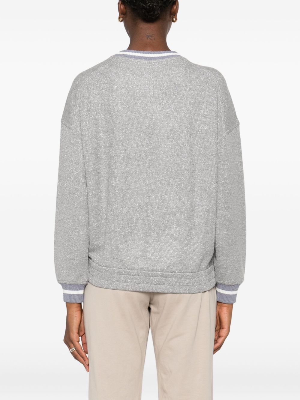 Brunello Cucinelli Sweaters Grigio Viscose