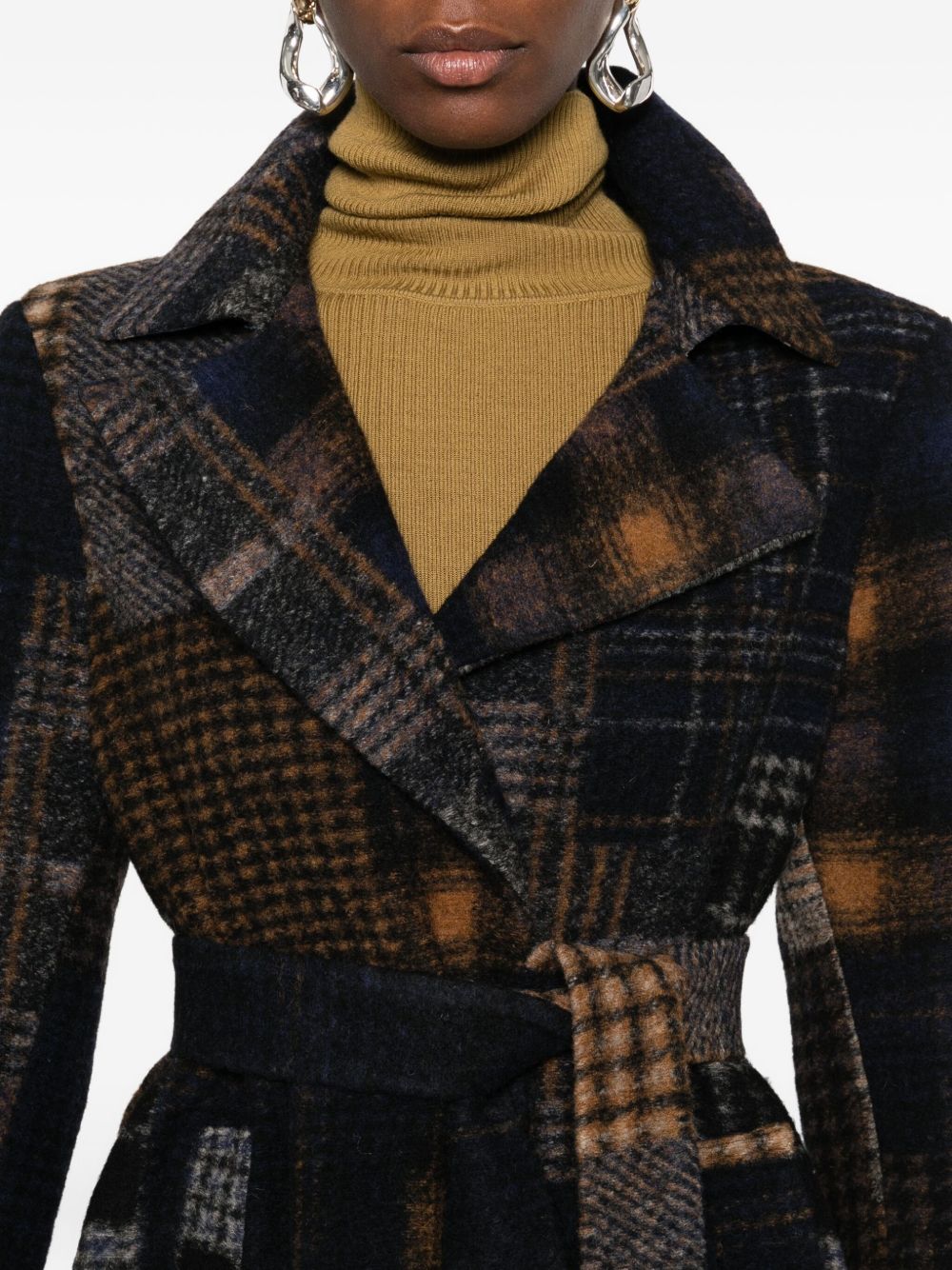Bye Coats Brown Outer: Wool