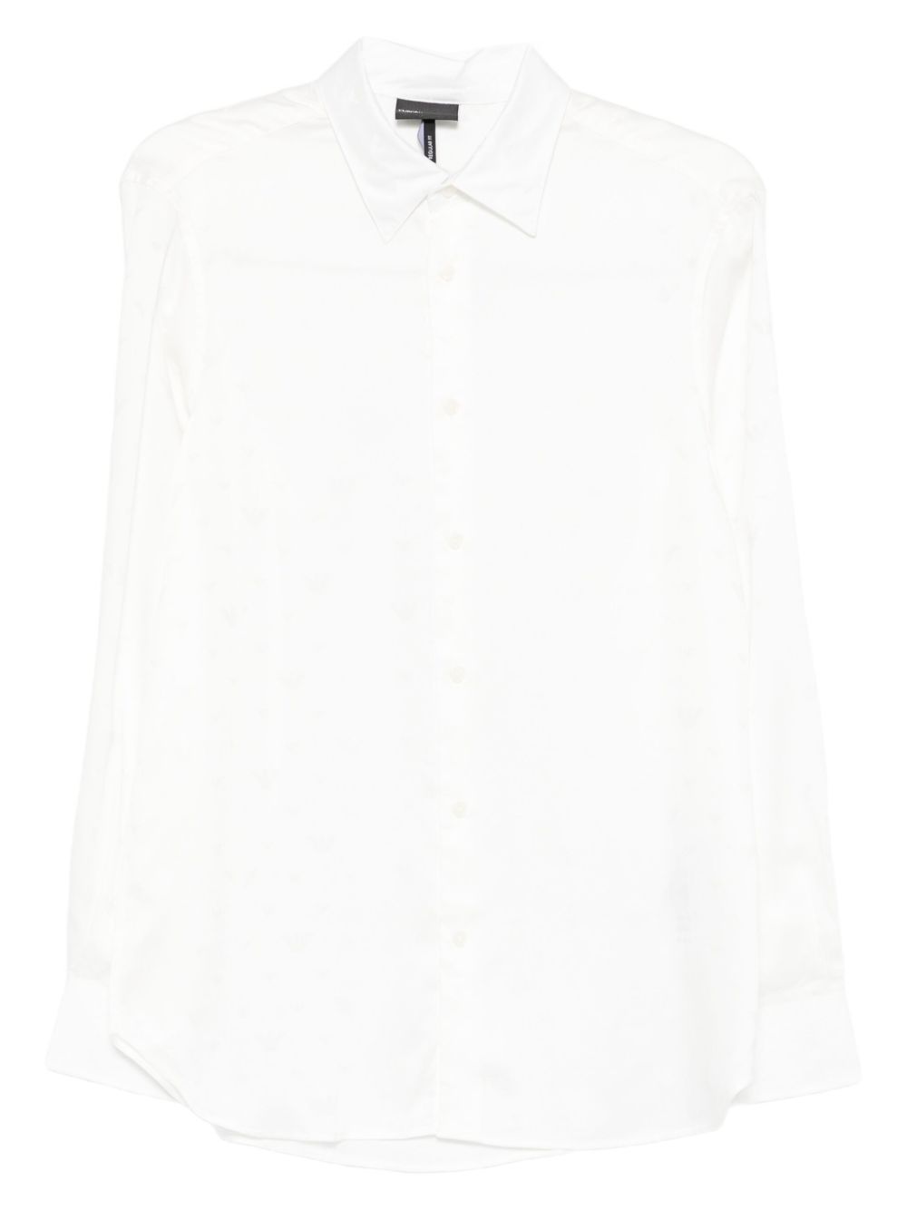 Emporio Armani Shirts Bianco Outer: Lyocell