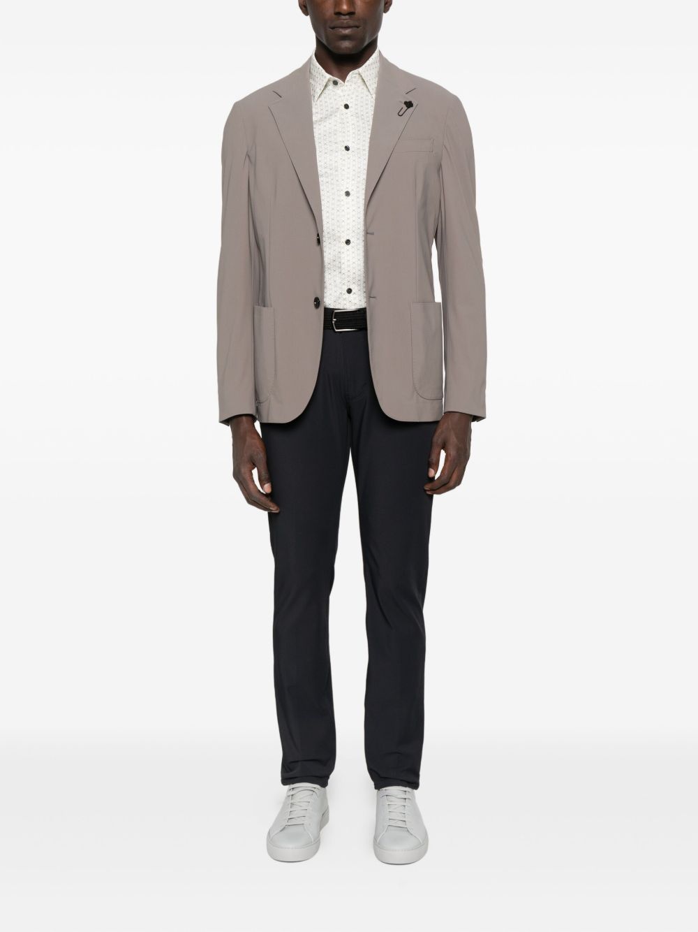 Emporio Armani Shirts Bianco Elastane