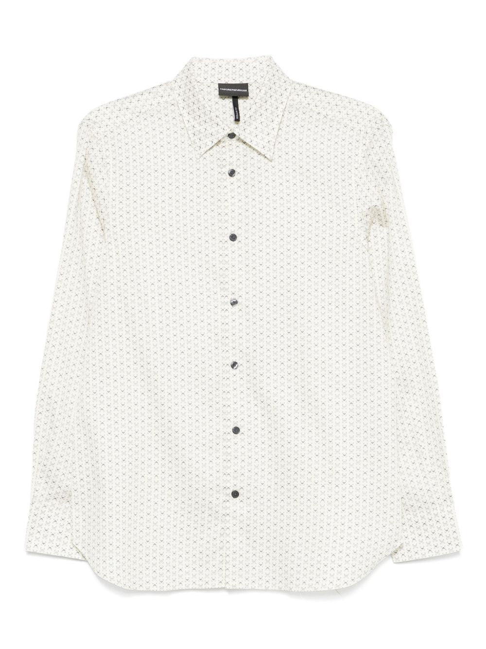 Emporio Armani Shirts Bianco Elastane