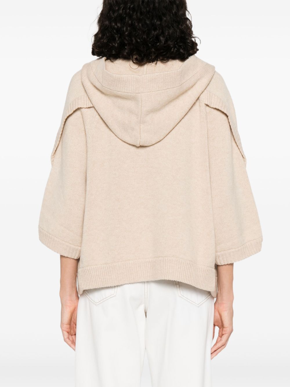 Max Mara Sweaters Beige Wool