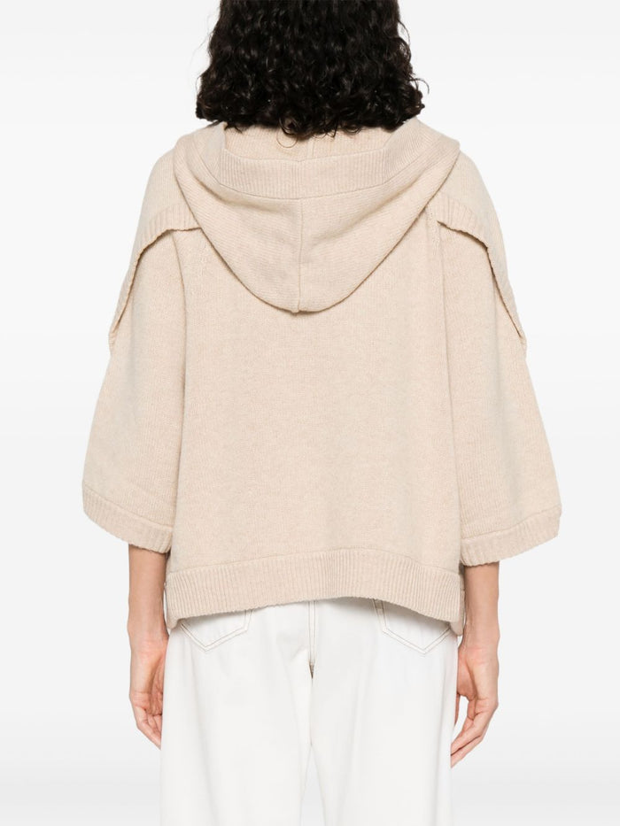 Max Mara Sweaters Beige Wool