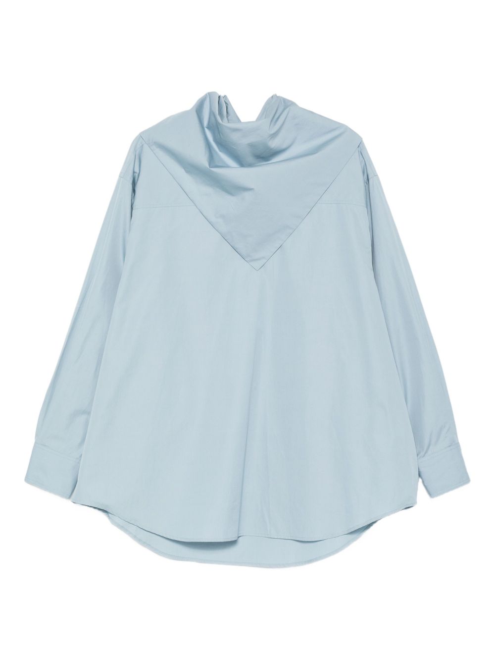 Ami Paris Shirts Clear Blue Cotton